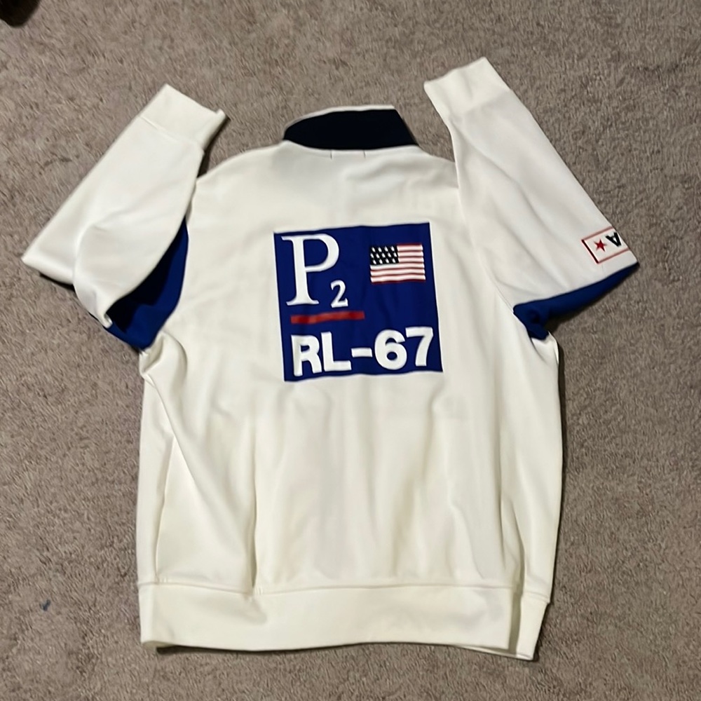 Polo Ralph Lauren P2 CP93 93 Regatta track jacket mens size XL new RLPC sailing